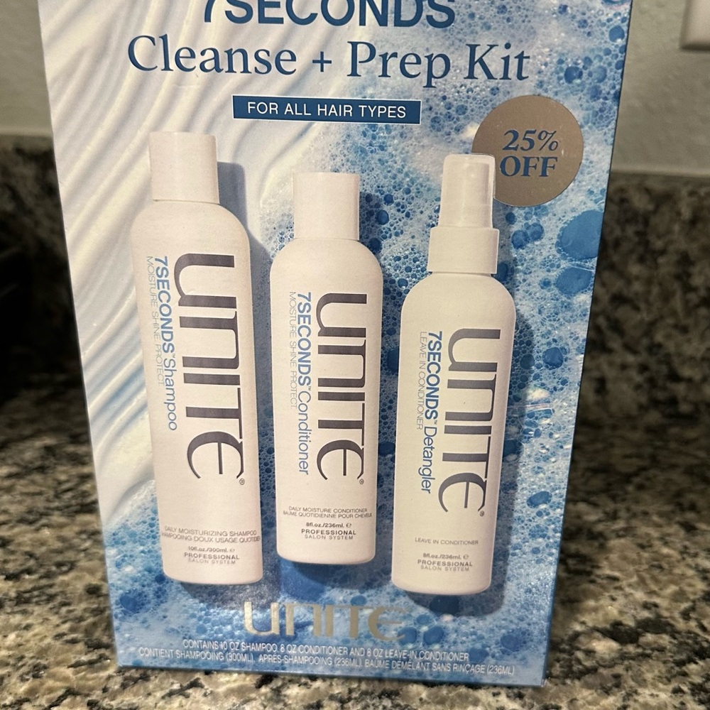 Unite 7SECONDS Cleanse & Prep Kit